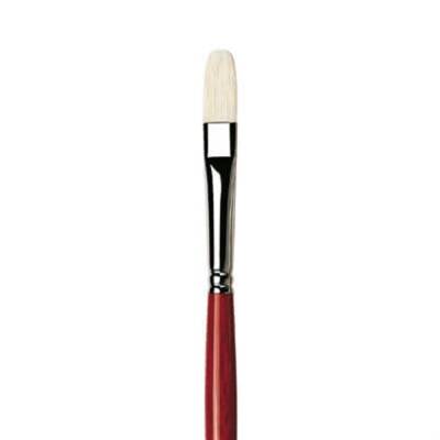 Da Vinci Maestro 2 Bristle Flat Long Handle Oil and Acrylic Paint Brush Series 7023 No:1 - 2