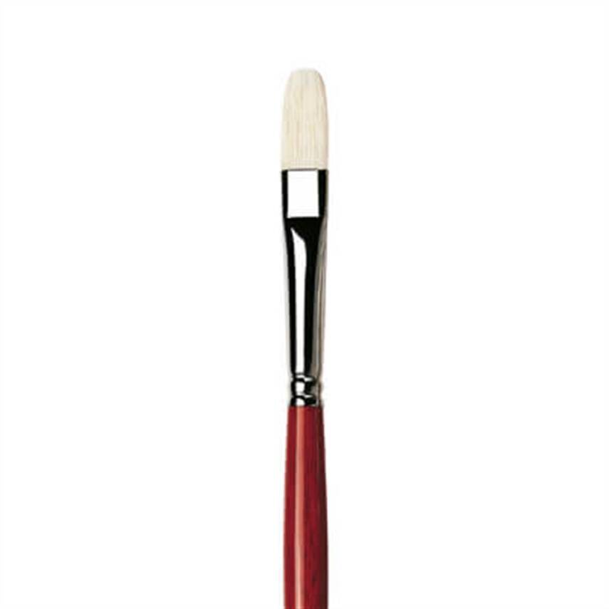 Da Vinci Maestro 2 Bristle Flat Long Handle Oil and Acrylic Paint Brush Series 7023 No:18 - 2