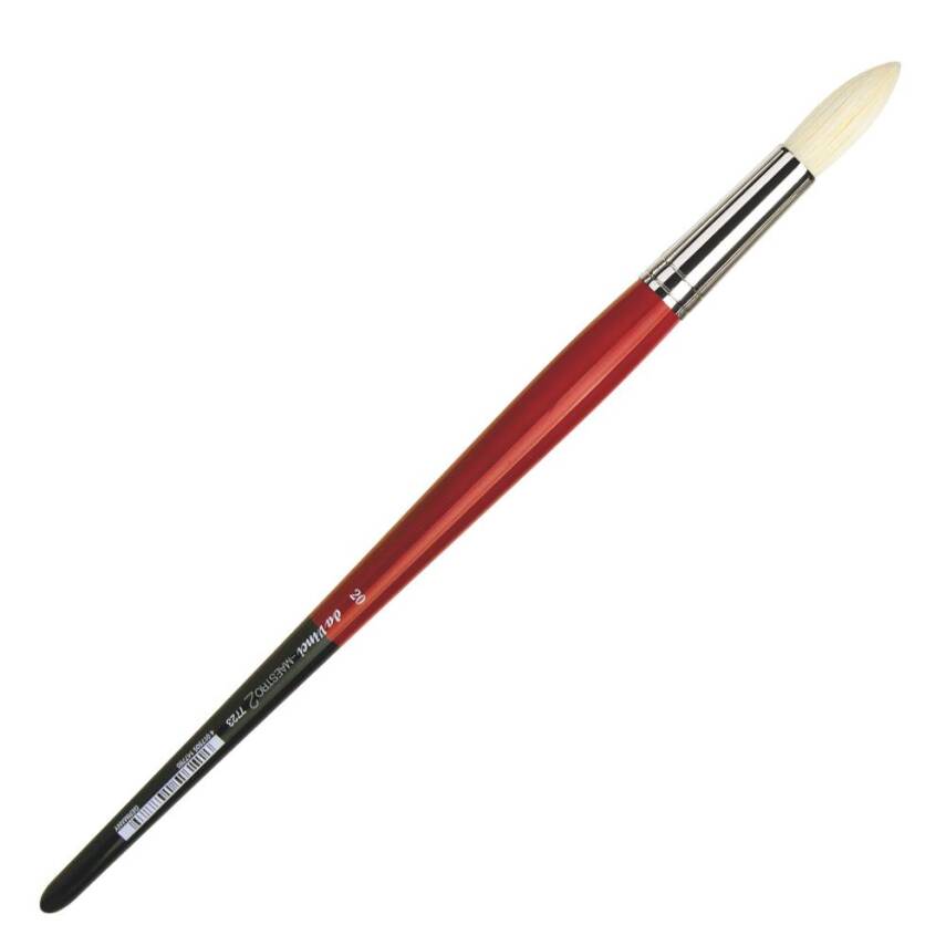 Da Vinci Maestro 2 Bristle Round Acrylic and Oil Paint Brush Series 7723 No:20 - 1