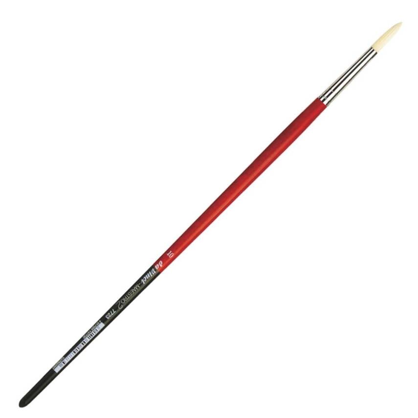 Da Vinci Maestro 2 Domuz Kılı Yuvarlak Akrilik Boya Ve Yağlı Boya Fırçası Seri 7723 No:10 - 2