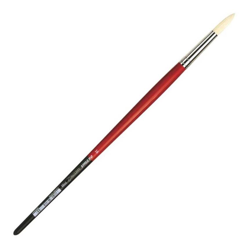 Da Vinci Maestro 2 Domuz Kılı Yuvarlak Akrilik Boya Ve Yağlı Boya Fırçası Seri 7723 No:14 - 1