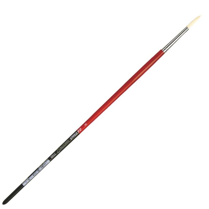 Da Vinci Maestro 2 Round Acrylic and Oil Paint Brush Series 7723 No:8 - 2