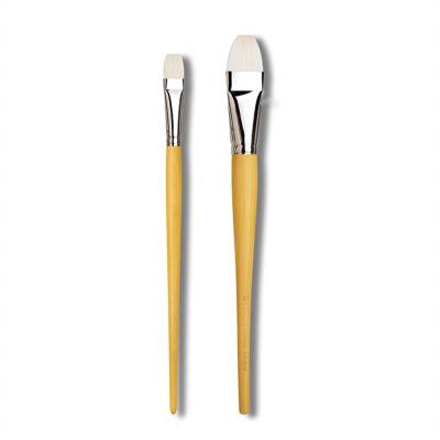 Da Vinci Maestro Bristle Flat Acrylic and Oil Paint Brush Series 7100 No:16 - 3