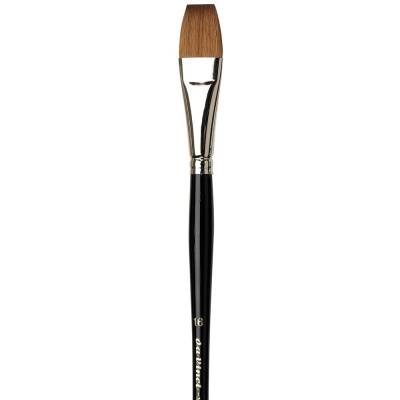 Da Vinci Maestro Tobolsky Kolinsky Kızıl Samur Kılı Düz Sulu Boya Fırçası Seri 1301 No:16