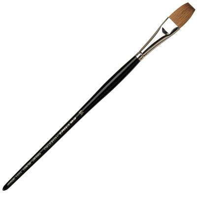 Da Vinci Maestro Tobolsky Kolinsky Red Sable Flat Watercolor Brush Series 1301 No:14 - 1
