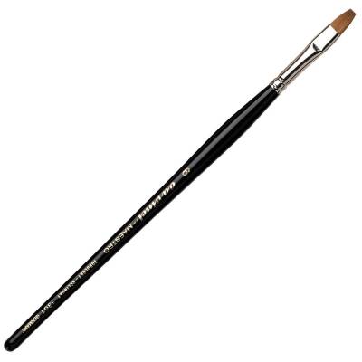 Da Vinci Maestro Tobolsky Kolinsky Red Sable Flat Watercolor Brush Series 1301 No:6 - 1