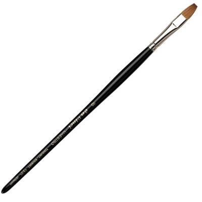 Da Vinci Maestro Tobolsky Kolinsky Red Sable Flat Watercolor Brush Series 1301 No:8 - 1