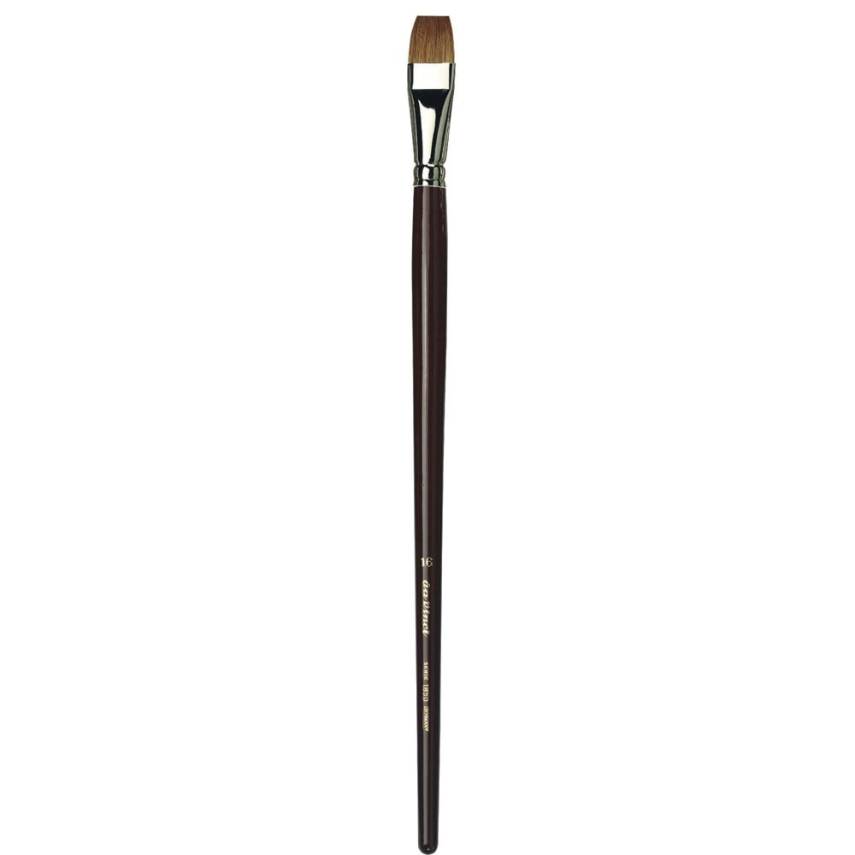 Da Vinci Manda Kılı Düz Yağlı Boya Fırçası Seri 1850 No:24 - 1