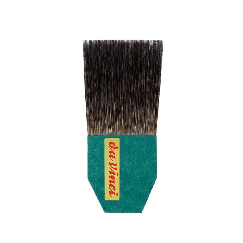 Da Vinci Mavi Sincap Kılı Düz Altın Varak Sakal Fırçası Seri 500 No:40 - 5