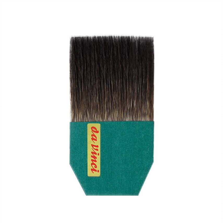 Da Vinci Mavi Sincap Kılı Düz Altın Varak Sakal Fırçası Seri 500 No:60 - 5