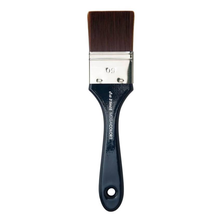 Da Vinci Megacolore Thick Synthetic Flat Wide Surface Brush Series 5043 No:70 - 2