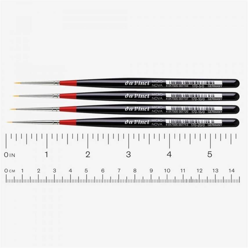 Da Vinci Micro Nova Seri 170 Sentetik Kıl Tezhip Ve Minyatür Detay Fırçası No:5/0 - 2