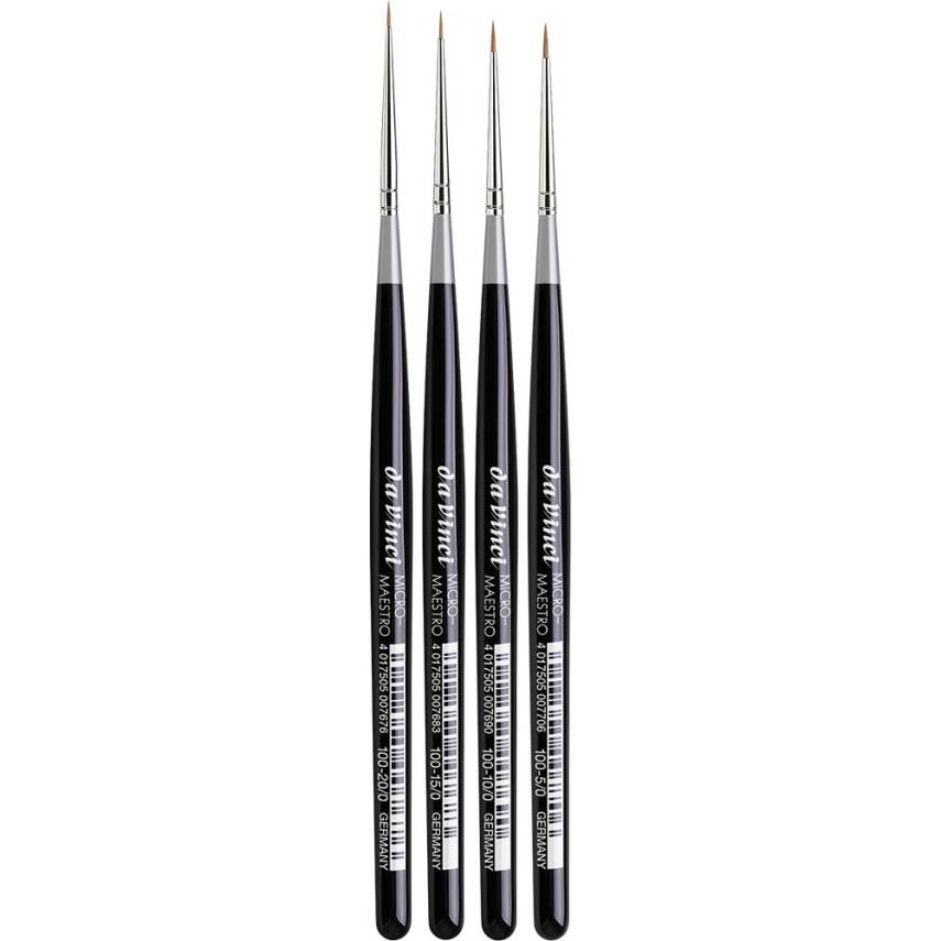 Da Vinci Micro Series 100 Illumination and Miniature Detail Brush - 1