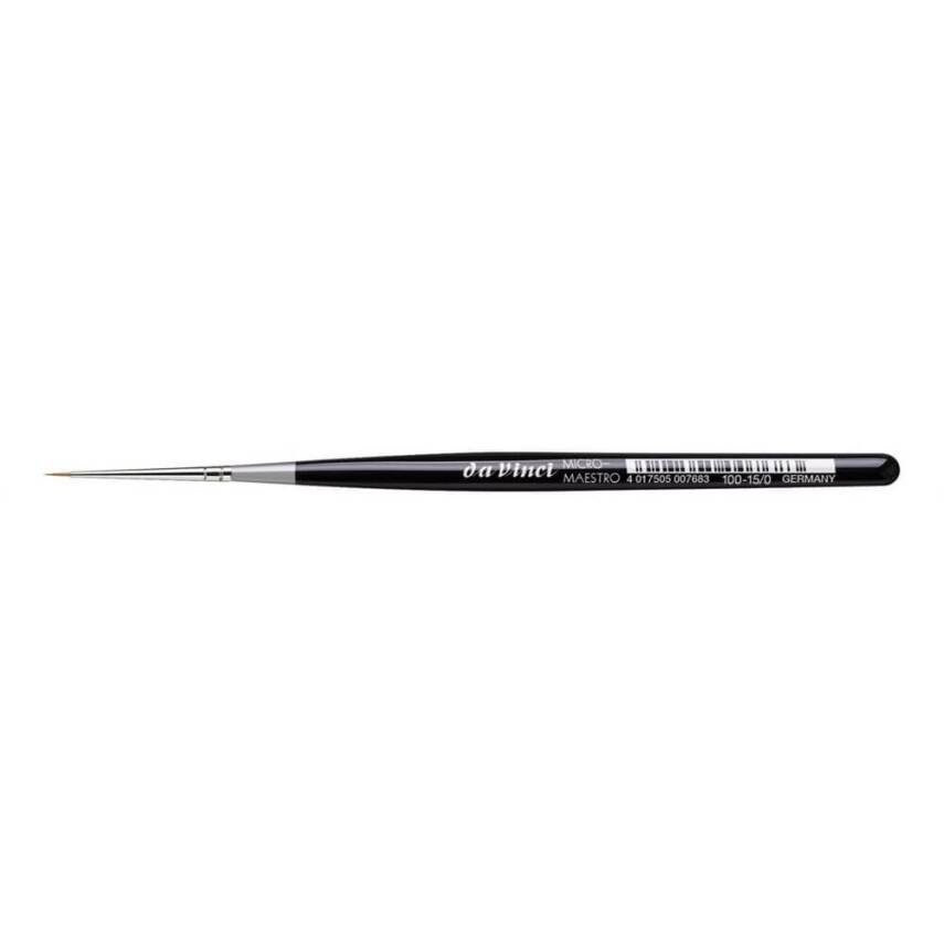 Da Vinci Micro Series 100 Illumination and Miniature Detail Brush No: 15/0 - 4