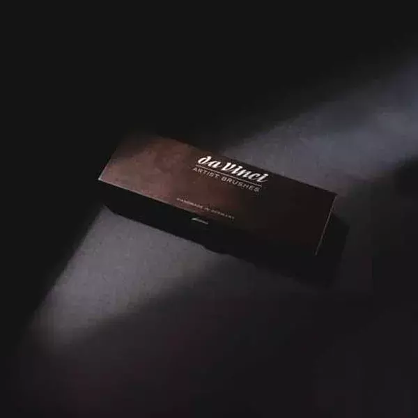 Da Vinci Minyatür Fırça Seti 4'lü Ahşap Kutulu - 5