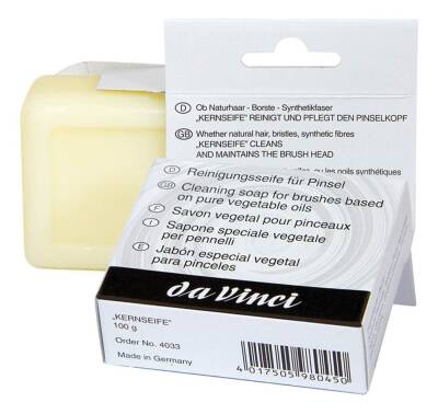 Da Vinci Natural Brush Cleaning Soap Series 4033
