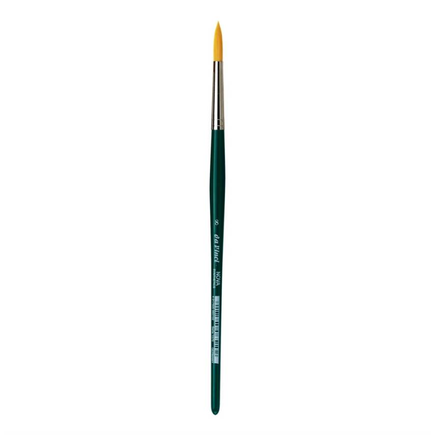 Da Vinci Nova Sentetik Yuvarlak Sulu Boya Fırçası Seri 1570 No:1 - 2