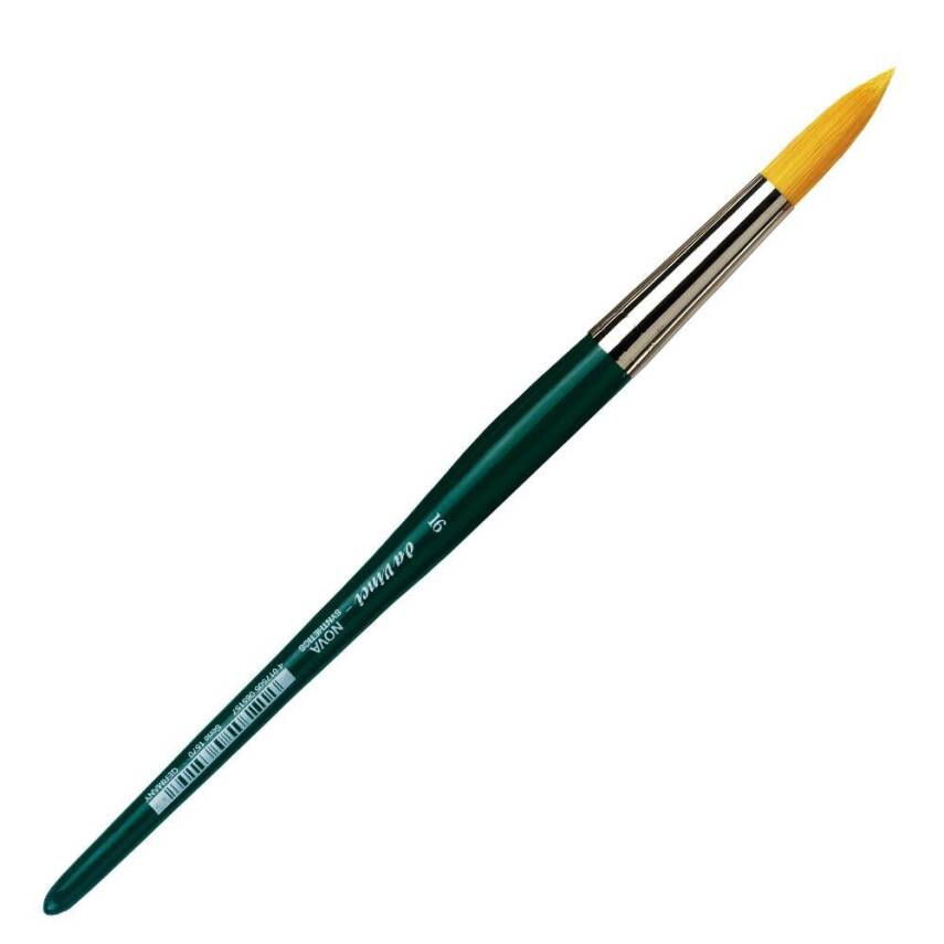 Da Vinci Nova Sentetik Yuvarlak Sulu Boya Fırçası Seri 1570 No:16 - 2
