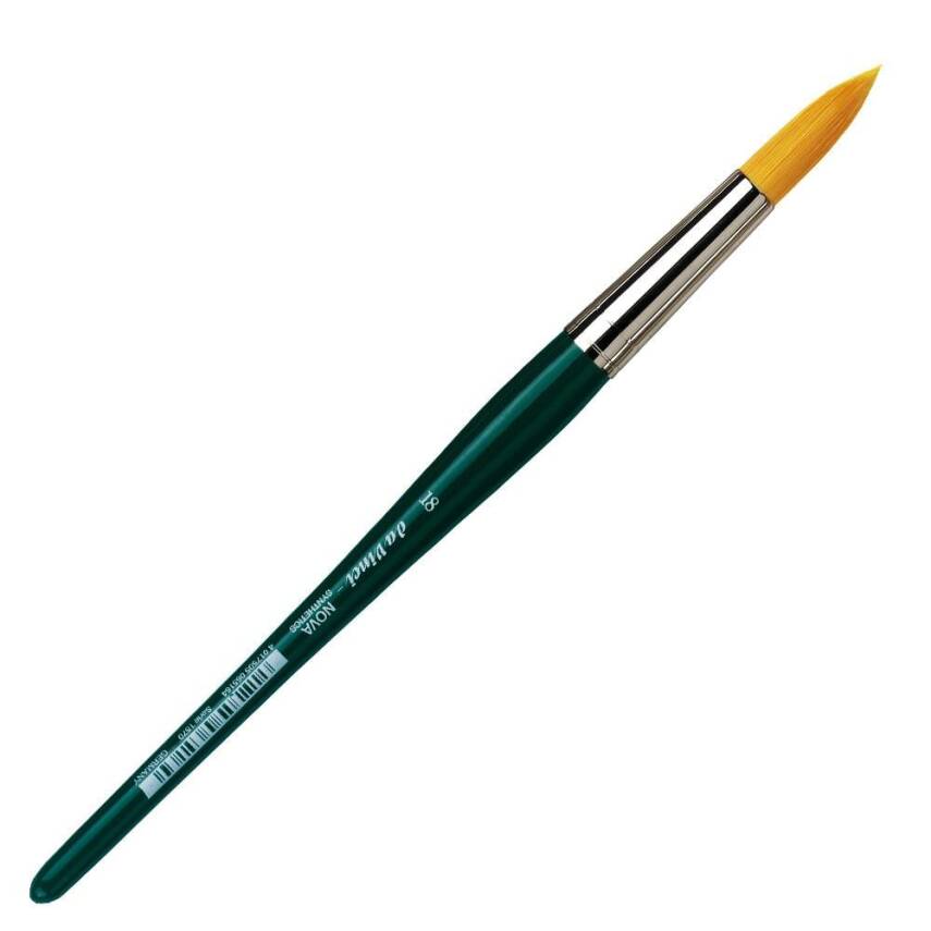 Da Vinci Nova Sentetik Yuvarlak Sulu Boya Fırçası Seri 1570 No:18 - 2