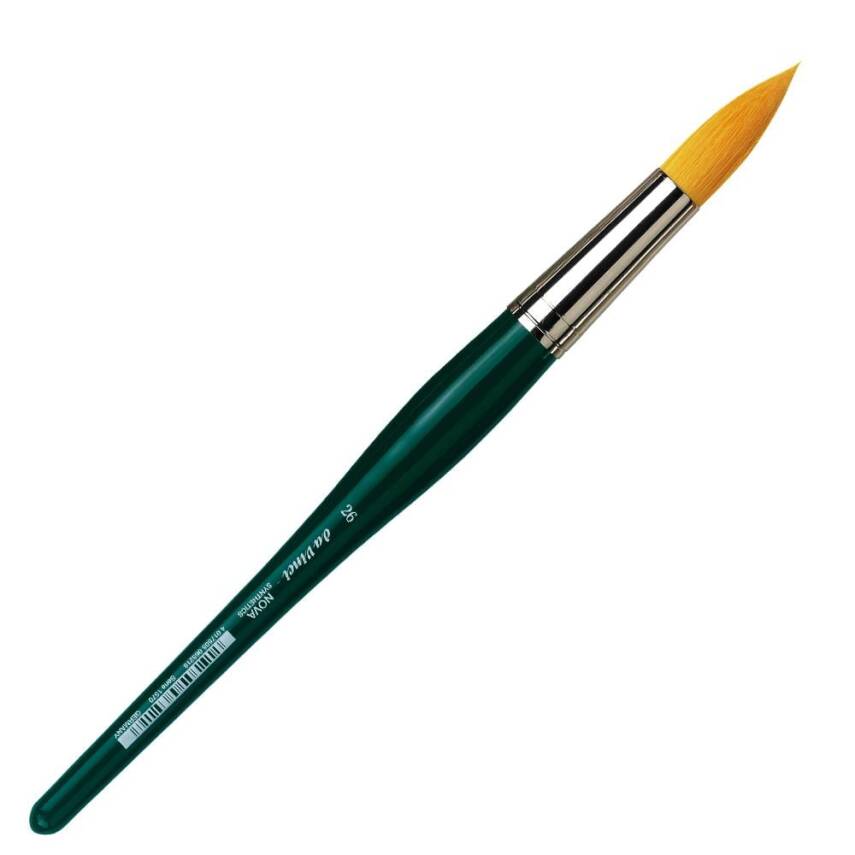 Da Vinci Nova Sentetik Yuvarlak Sulu Boya Fırçası Seri 1570 No:26 - 2