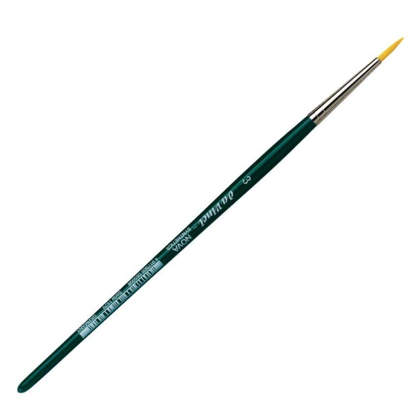 Da Vinci Nova Sentetik Yuvarlak Sulu Boya Fırçası Seri 1570 No:3 - 2