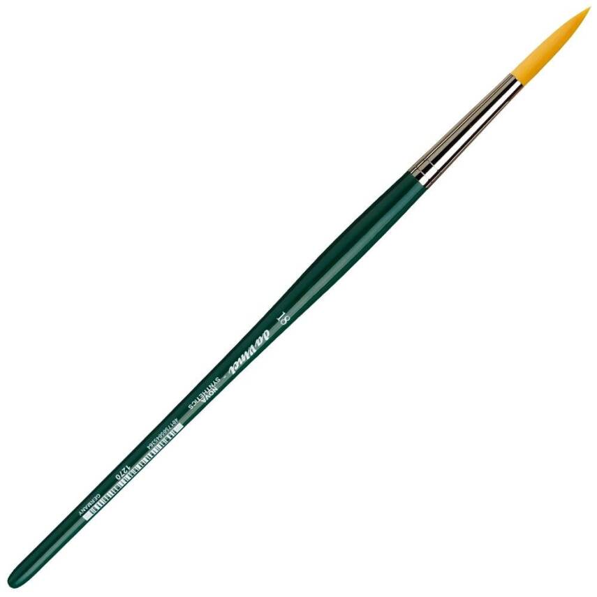 Da Vinci Nova Sentetik Yuvarlak Uzun Tabela Yazı Fırçası Seri 1270 No:18 - 1