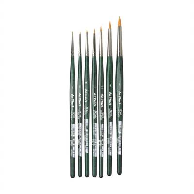 Da Vinci Nova Synthetic Extra Short Round Retouching Brush Series 5575 No:6 - 3