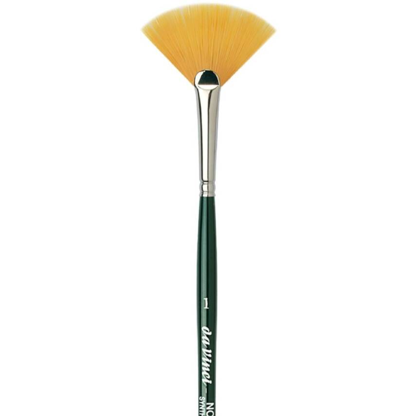Da Vinci Nova Synthetic Fan Hobby Craft Brush Series 400 No:1 - 1