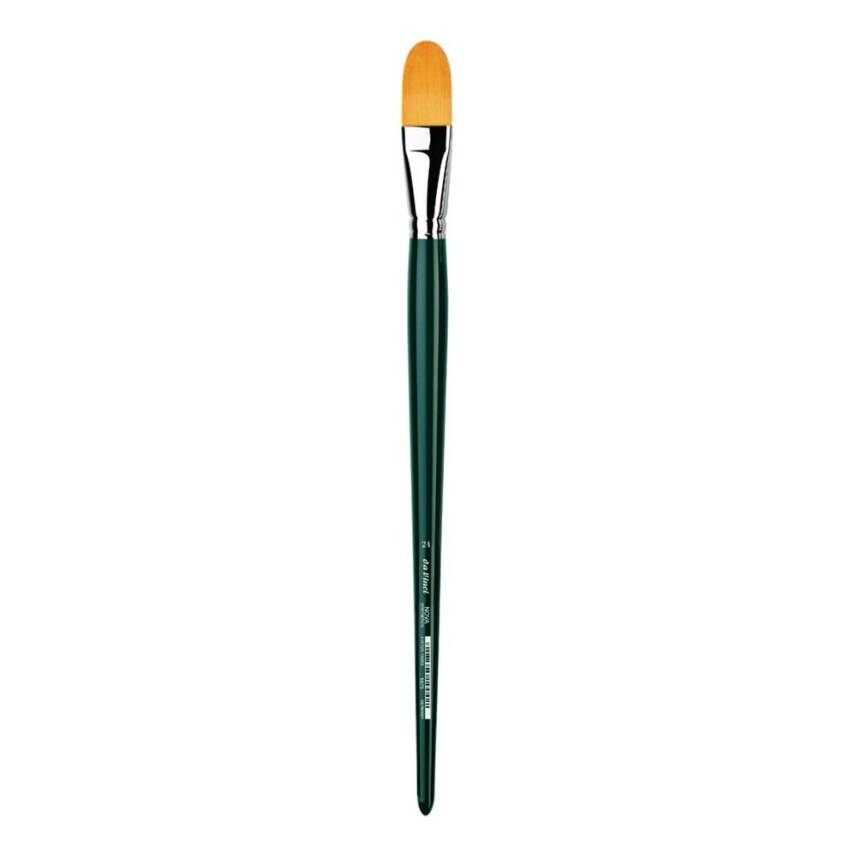Da Vinci Nova Synthetic Filbert-Shape Oil and Acrylic Paint Brush Series 1875 No:0 - 1