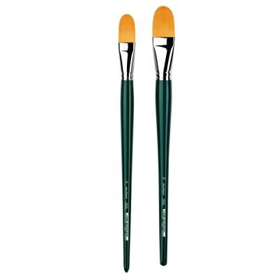 Da Vinci Nova Synthetic Filbert-Shape Oil and Acrylic Paint Brush Series 1875 No:0 - 4