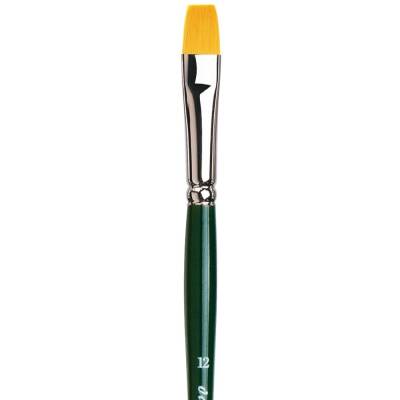 Da Vinci Nova Synthetic Flat Acrylic and Oil Paint Brush Series 122 No: 12