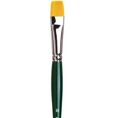 Da Vinci Nova Synthetic Flat Acrylic and Oil Paint Brush Series 122 No: 14