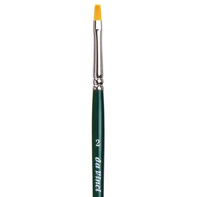 Da Vinci Nova Synthetic Flat Acrylic and Oil Paint Brush Series 122 No: 2