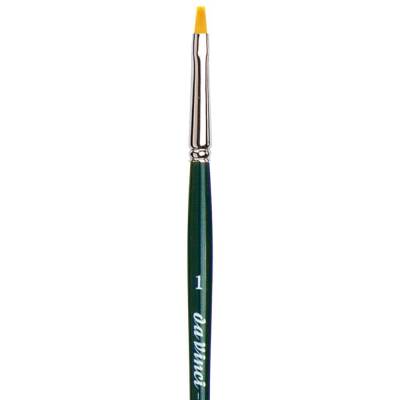 Da Vinci Nova Synthetic Flat Acrylic and Oil Paint Brush Series 122 No:1