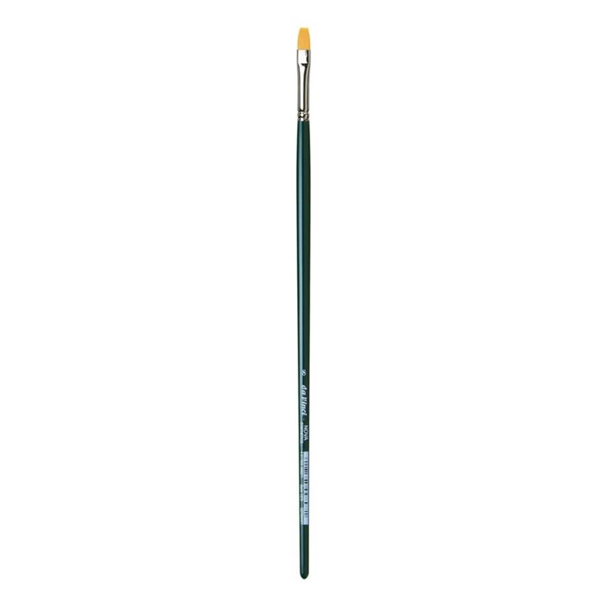 Da Vinci Nova Synthetic Flat Oil and Acrylic Paint Brush Series 1870 No: 10 - 2