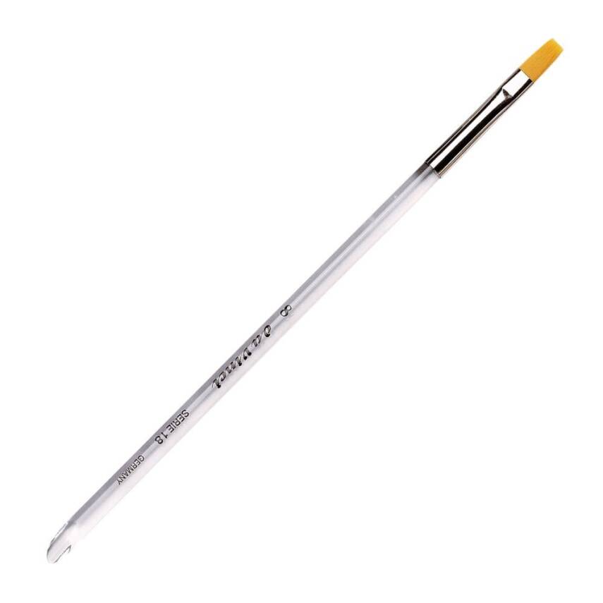 Da Vinci Nova Synthetic Flat Wetting and Painting Brush Series 18 No:8 - 2