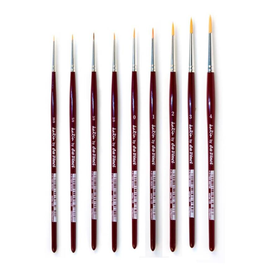 Da Vinci Nova Synthetic Round Watercolor Brush Series 1570 No: 5/0 - 3