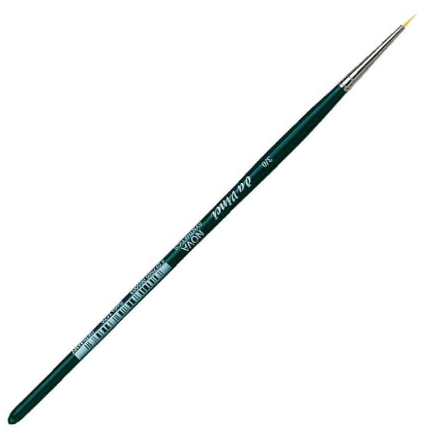 Da Vinci Nova Synthetic Round Watercolor Brush Series 1570 No:3/0 - 1