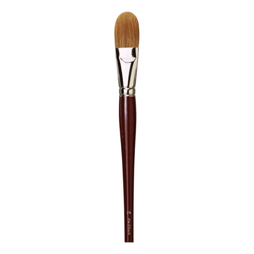 Da Vinci  Ox-Hair Hair Filbert-Shape Oil Paint Brush Series 1865 No:0 - 1