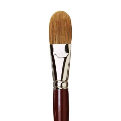 Da Vinci  Ox-Hair Hair Filbert-Shape Oil Paint Brush Series 1865 No:12