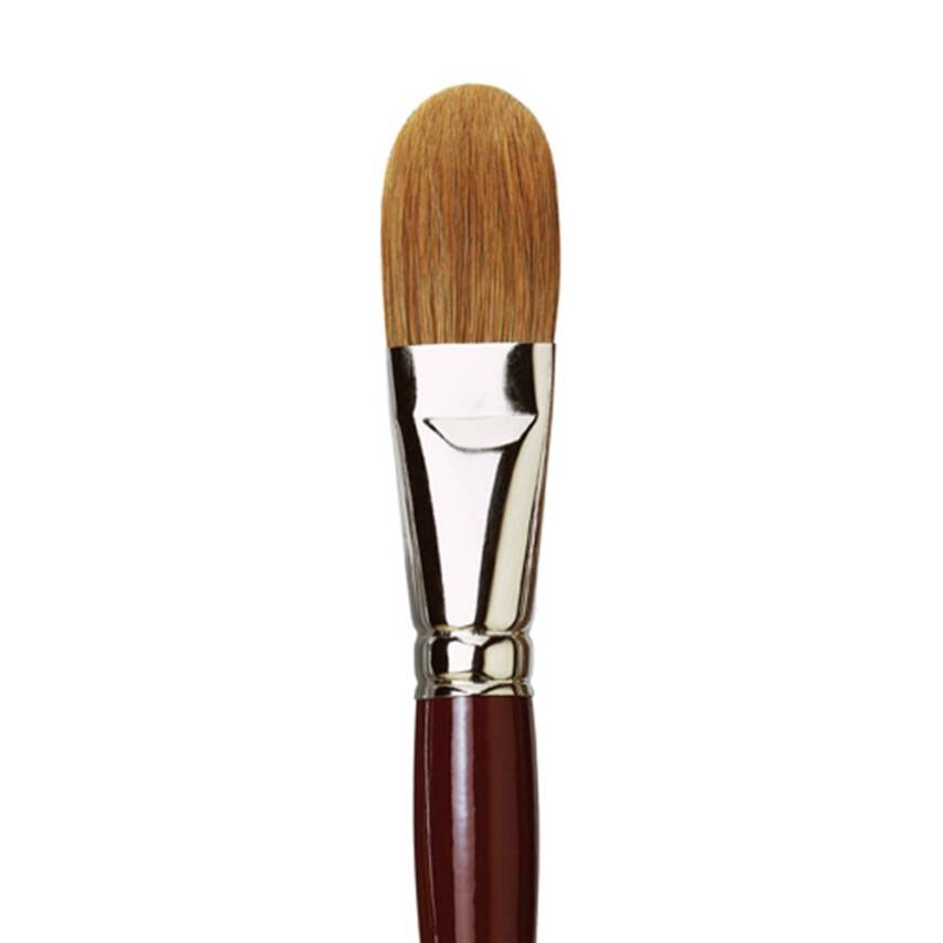 Da Vinci  Ox-Hair Hair Filbert-Shape Oil Paint Brush Series 1865 No:18 - 4
