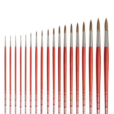 Da Vinci  Ox-Hair Hair Round Oil Paint Brush Series 1687