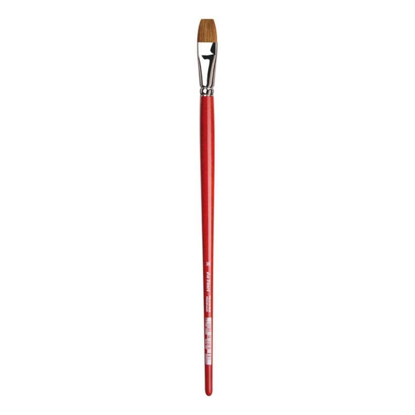 Da Vinci Pelo Di Bue  Ox-Hair Hair Flat Oil Paint Brush Series 1887 No:2 - 1