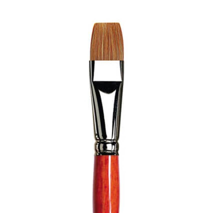 Da Vinci Pelo Di Bue  Ox-Hair Hair Flat Watercolor Brush Series 1887K No:16 - 2
