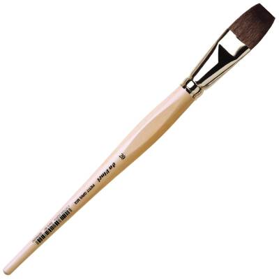 Da Vinci Petit Gris Mix Düz Sulu Boya Ve Porselen Fırçası Seri 991 No:20 - 1