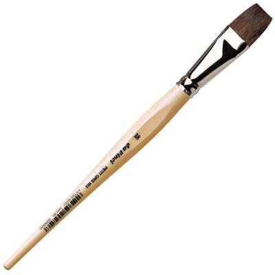 Da Vinci Petit Gris Mix Flat Watercolor and Porcelain Brush Series 991 No: 18 - 1