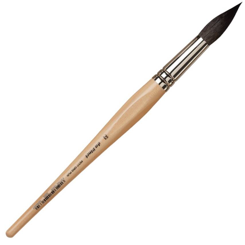Da Vinci Petit Gris Mix Round Watercolor Brush Series 5590 No: 22 - 1