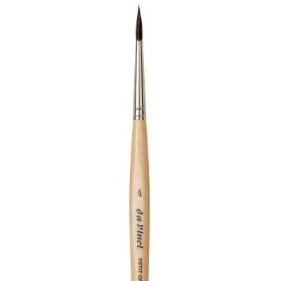 Da Vinci Petit Gris Mix Round Watercolor Brush Series 5590 No: 4