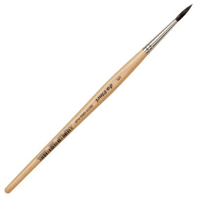 Da Vinci Petit Gris Mix Round Watercolor Brush Series 5590 No: 5 - 1