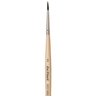 Da Vinci Petit Gris Mix Round Watercolor Brush Series 5590 No:2